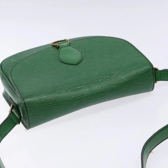 LOUIS VUITTON Epi Saint Cloud GM Shoulder Bag Green - Picture 7 of 15